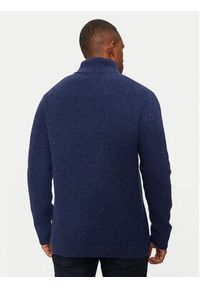 G-Star RAW - G-Star Raw Sweter D25123-D754 Granatowy Regular Fit. Kolor: niebieski. Materiał: syntetyk