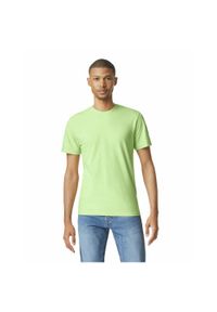 GILDAN - Koszulka Softstyle Dla Dorosłych Unisex. Kolor: zielony, żółty, wielokolorowy. Sport: turystyka piesza