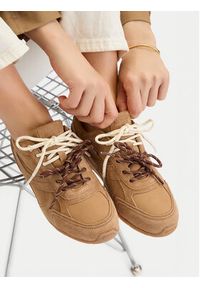 MEXX Sneakersy EO-MI001011061W Brązowy. Kolor: brązowy. Materiał: skóra, zamsz #4