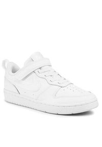 Nike Sneakersy Court Borough Low 2 (Psv) BQ5451 100 Biały. Kolor: biały. Materiał: skóra. Model: Nike Court #6