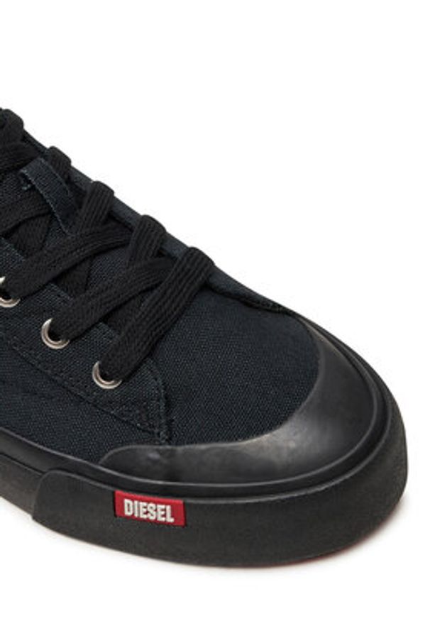 Diesel Trampki S-Athos Y03269 P2994 T8013 Czarny. Kolor: czarny. Materiał: bawełna, materiał