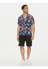 BOSS Koszula Beach 50535793 Niebieski Regular Fit. Kolor: niebieski. Materiał: wiskoza #5