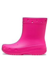 Crocs Kalosze Classic Rain Boot 208363 Różowy. Kolor: różowy #3