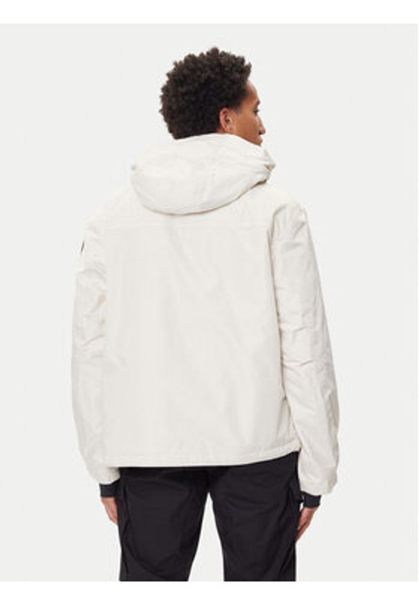 Napapijri Kurtka anorak Rainforest Next NP0A4IB9 Beżowy Regular Fit. Kolor: beżowy. Materiał: syntetyk