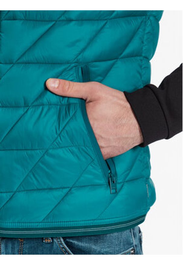 s.Oliver Bezrękawnik 2125741 Zielony Regular Fit. Kolor: zielony. Materiał: syntetyk. Długość rękawa: bez rękawów