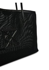 Calvin Klein Torebka Emblem Mesh Tote LV04F3380G Czarny. Kolor: czarny #3