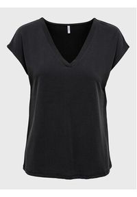 only - ONLY T-Shirt Free 15287041 Czarny Regular Fit. Kolor: czarny. Materiał: syntetyk #3