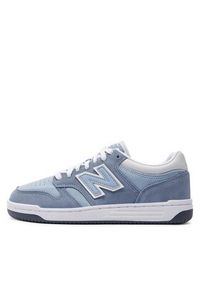 New Balance Sneakersy BB480LEB Szary. Kolor: niebieski, szary