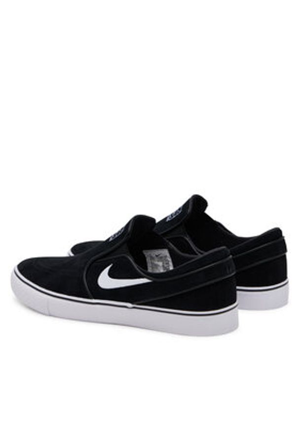 Nike Tenisówki Sb Janoski+ Slip FN5893 001 Czarny. Kolor: czarny. Materiał: zamsz, skóra