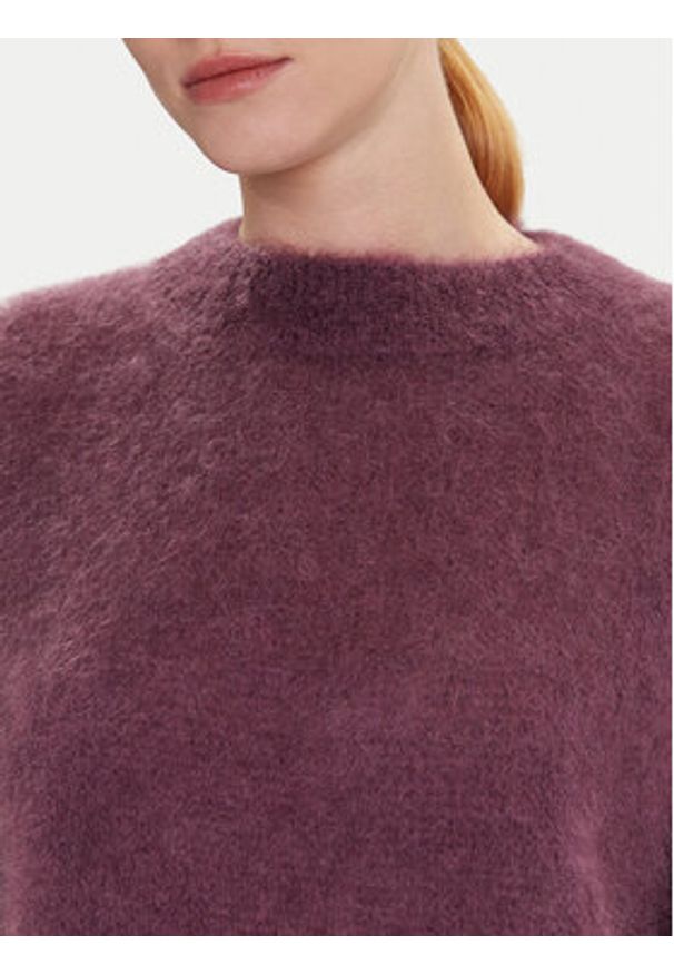 Dixie Sweter M277Y101A Fioletowy Relaxed Fit. Kolor: fioletowy. Materiał: syntetyk
