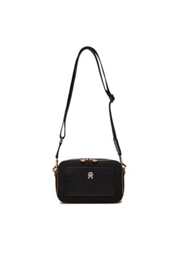 TOMMY HILFIGER - Tommy Hilfiger Torebka Distinct Camera Bag AW0AW16303 Czarny. Kolor: czarny