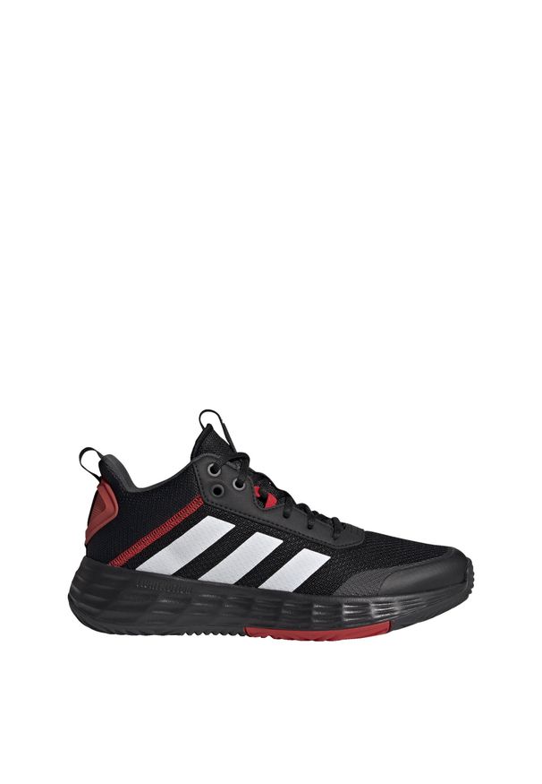 Buty do koszykówki dla dorosłych Adidas Ownthegame Shoes. Kolor: biały, czarny, czerwony, wielokolorowy. Sport: koszykówka