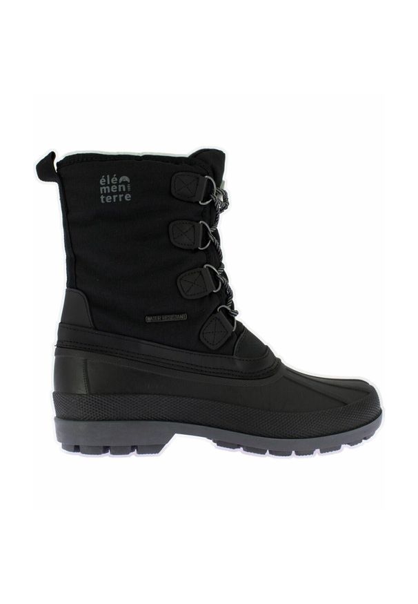 ELEMENTERRE - Buty Elémenterre Nunsveil. Kolor: czarny. Materiał: materiał. Sezon: zima
