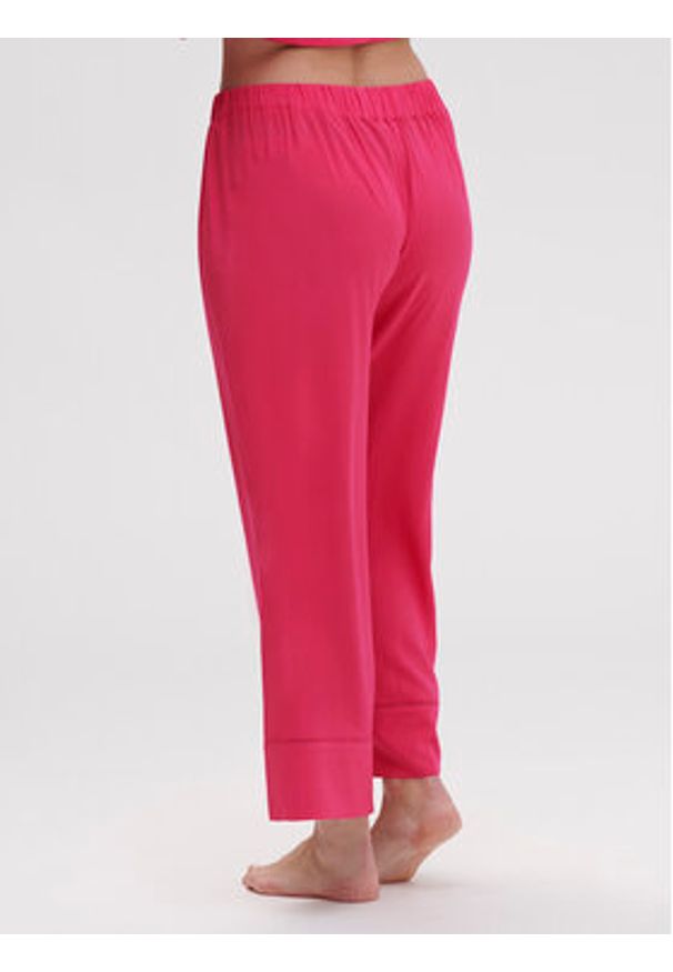 Simone Pérèle Spodnie piżamowe Songe 18S660 Różowy Comfort Fit. Kolor: różowy. Materiał: wiskoza