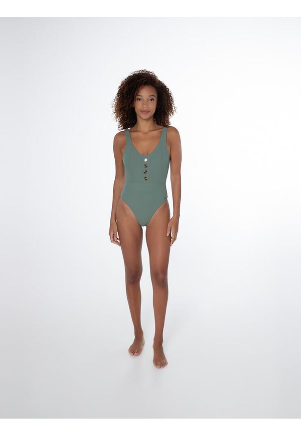 Strój kąpielowy damski Protest PRTSILOPO swimsuit. Kolor: zielony