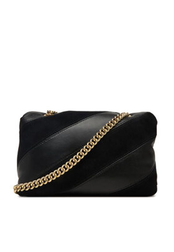Pinko - PINKO Torebka Love Puff Mini Cl AI 25-26 PLTT 100039 A2JY Czarny. Kolor: czarny. Materiał: skórzane, zamszowe