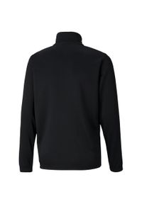 Bluza dla dzieci Puma teamRISE Training Poly Jacket Jr czarna. Kolor: czarny, biały, wielokolorowy. Materiał: poliester. Sport: piłka nożna #2