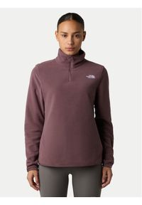 The North Face Polar Glacier NF0A8D2J Fioletowy Regular Fit. Kolor: fioletowy. Materiał: syntetyk