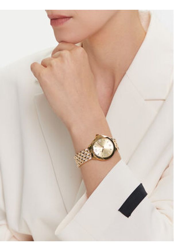 Police Zegarek Agra 16072BSG/22M Złoty. Kolor: złoty