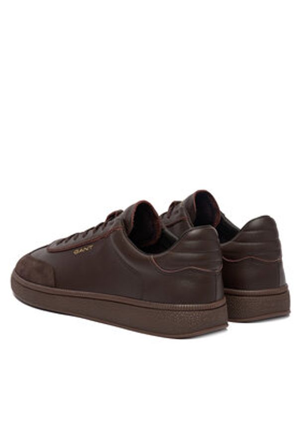 GANT - Gant Sneakersy 31631008 Brązowy. Kolor: brązowy. Materiał: skóra
