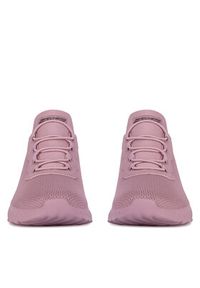 skechers - Skechers Sneakersy BOBS SQUAD CHAOS 117500 ROS Różowy. Kolor: różowy. Materiał: materiał #4
