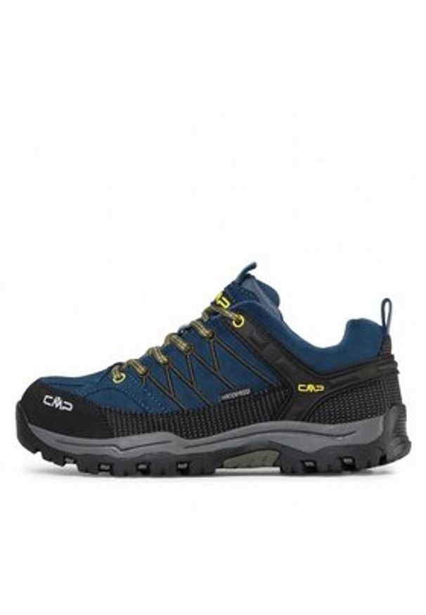 CMP Trekkingi Kids Rigel Low Trekking Shoes Wp 3Q13244J Granatowy. Kolor: niebieski. Materiał: zamsz, skóra. Sport: turystyka piesza