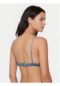 Calvin Klein Underwear Biustonosz braletka Signature Satin LV00QF8392 Niebieski jasny. Kolor: niebieski. Materiał: syntetyk #2