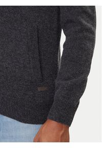 Barbour Kardigan Essential Elbow-Patch MKN0731CH51 Szary Regular Fit. Kolor: szary. Materiał: wełna #5