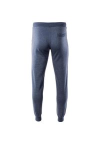 Hi-tec - Spodnie Dresowe Męskie Melian. Kolor: niebieski. Materiał: dresówka. Sport: fitness