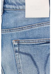 Miss Sixty szorty jeansowe damskie gładkie high waist. Okazja: na co dzień. Stan: podwyższony. Kolor: niebieski. Materiał: jeans. Wzór: gładki. Styl: casual #4
