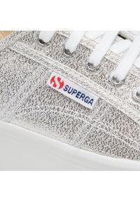 Superga Tenisówki 2790 Lame S61174W Srebrny. Kolor: srebrny. Materiał: materiał #3