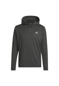 Adidas - Bluza z kapturem Lightweight. Typ kołnierza: kaptur. Kolor: szary, wielokolorowy, czarny. Materiał: materiał. Sport: golf