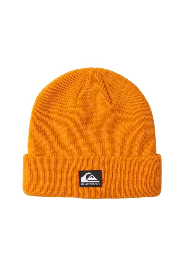 Quiksilver - Czapka z mankietem PERFORMER Pomarańczowy Chłopcy. Kolor: żółty, pomarańczowy, wielokolorowy. Materiał: akryl, materiał. Sezon: zima. Styl: wakacyjny