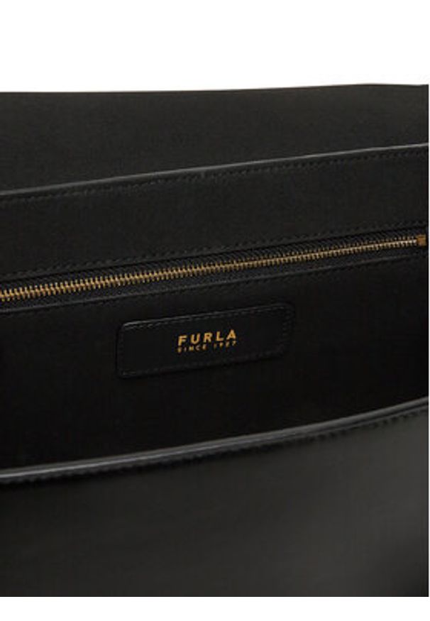 Furla Torebka Meridiana WB01516 BX3227 O6000 Czarny. Kolor: czarny. Materiał: skórzane