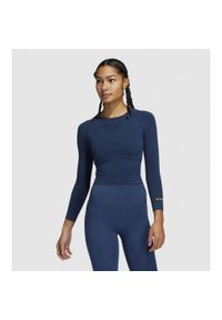 Koszulka treningowa damska Adidas Formotion. Kolor: niebieski