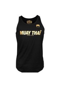 Tank top bokserski męski VENUM Muay Thai VT. Kolor: czarny #1