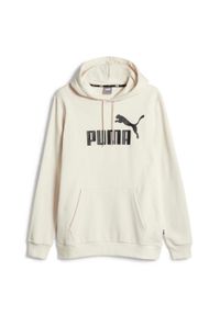 Bluza sportowa męska Puma ESS Big Logo Hoodie FL (s) Evening. Kolor: biały. Sport: fitness