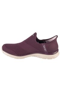 skechers - Buty sportowe Sneakersy damskie, Slip-ins: Virtue - Sleek. Okazja: na co dzień. Kolor: czerwony. Sport: turystyka piesza