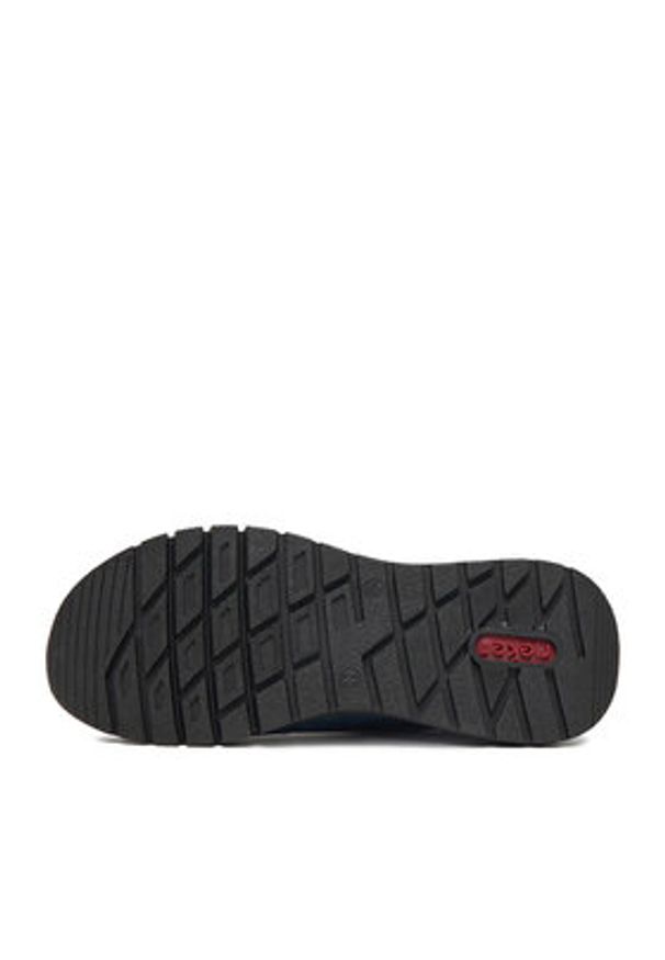 Rieker Sneakersy M4970-14 Niebieski. Kolor: niebieski. Materiał: syntetyk, materiał