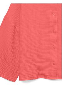 Vero Moda Koszula Natali 10279685 Różowy Standard Fit. Kolor: różowy. Materiał: bawełna #6