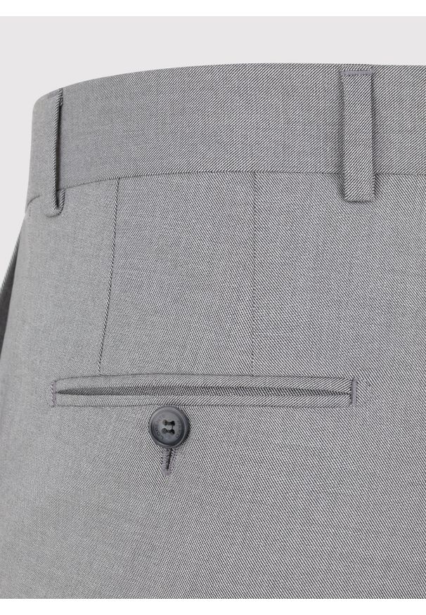 Pako Lorente - Szare spodnie ganiturowe. Kolor: szary. Materiał: poliester, elastan, wiskoza. Wzór: gładki. Sezon: wiosna, lato