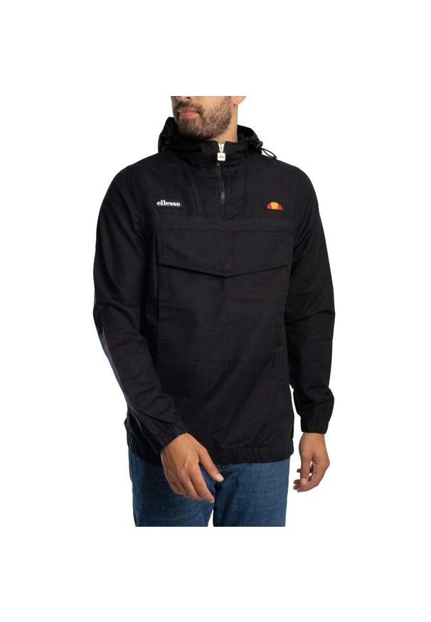Ellesse kurtka męska z kapturem Mont 3 Oh Jacket SHB23139011 XXL czarny. Typ kołnierza: kaptur. Kolor: czarny. Materiał: softshell. Sport: turystyka piesza