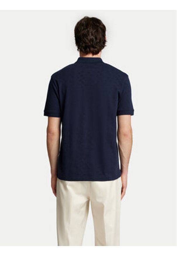 Selected Homme Polo Paul 16096767 Granatowy Regular Fit. Typ kołnierza: polo. Kolor: niebieski. Materiał: bawełna