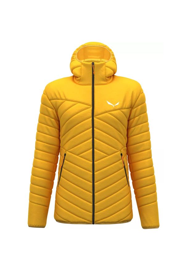 Kurtka zimowa męska Salewa Brenta Rds Dwn M Jkt. Kolor: żółty. Sezon: zima. Styl: sportowy