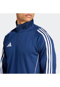 Adidas - Bluza treningowa do piłki nożnej ADIDAS Tiro 24. Kolor: niebieski, wielokolorowy, biały. Sport: fitness