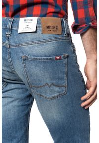 Mustang - SPODNIE MĘSKIE MUSTANG Jeans Vegas Slim Fit Mid Blue 1007753 5000 313 #5