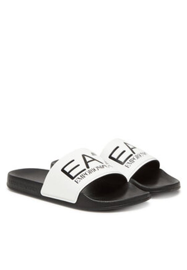 EA7 Emporio Armani Klapki 7X000108 AF15118 MZ096 Biały. Kolor: biały. Materiał: syntetyk
