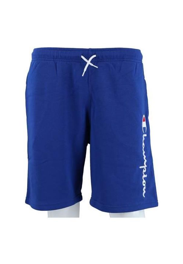 Spodnie sportowe chłopięce Champion 306803BS003. Kolor: niebieski. Materiał: dresówka