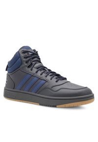 Adidas - adidas Sneakersy Hoops 3.0 Mid Winter IF2635 Szary. Kolor: szary #6