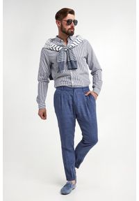 JOOP! Jeans - Koszula męska lniana Heli2-W JOOP! JEANS. Materiał: len